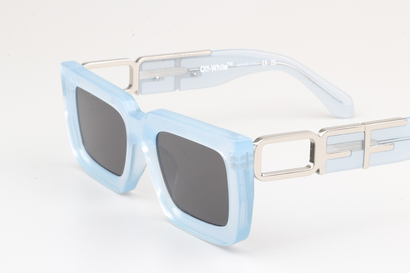 Oeri073 Sunglasses Blue Gray