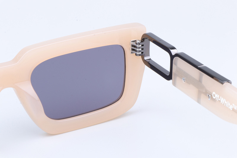 Oeri073 Sunglasses Brown Blue