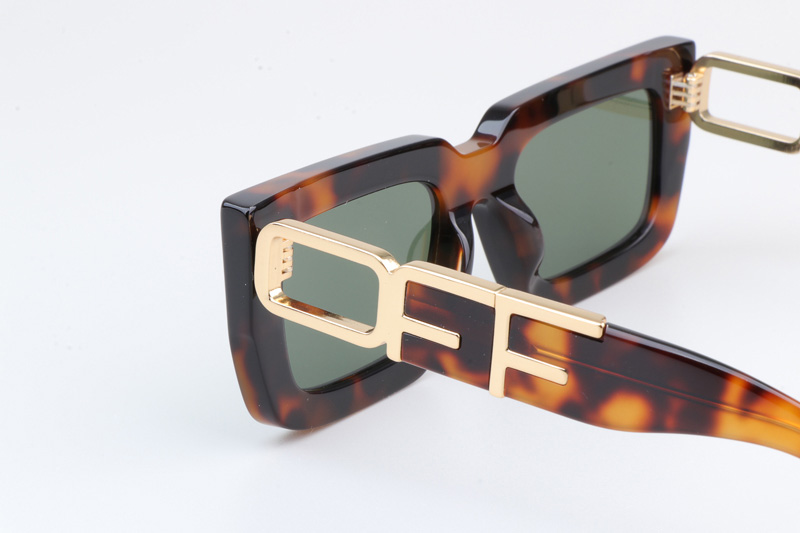 Oeri073 Sunglasses Tortoise Green