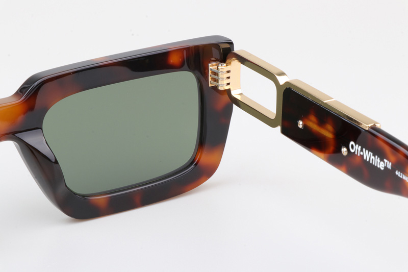 Oeri073 Sunglasses Tortoise Green