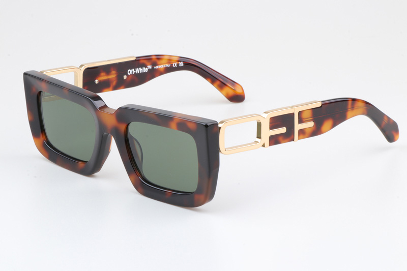 Oeri073 Sunglasses Tortoise Green