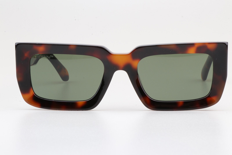 Oeri073 Sunglasses Tortoise Green