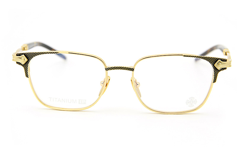 Oraloverhaul Eyeglasses Gold Black