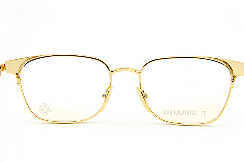 Oraloverhaul Eyeglasses Gold Black