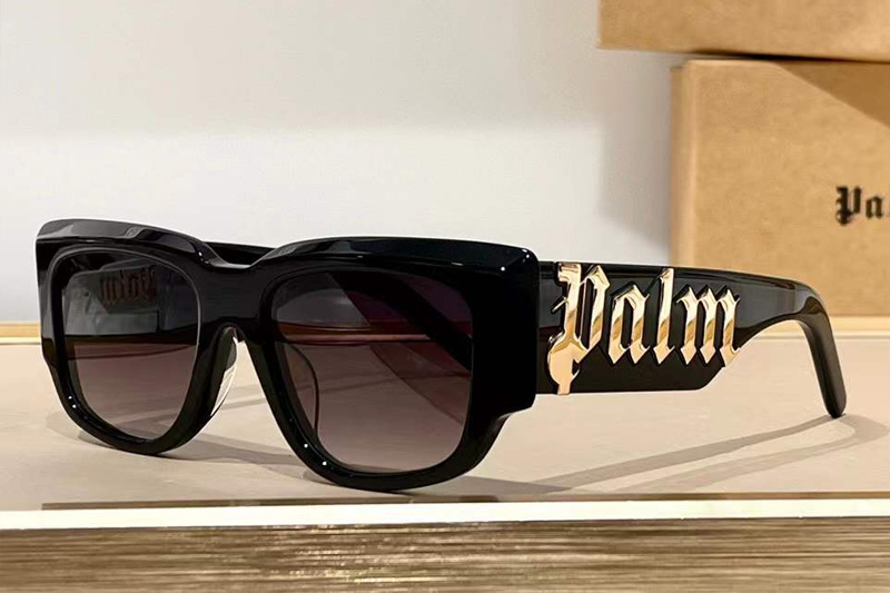 PERI005S Sunglasses Black Gradient Gray