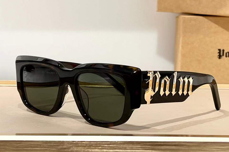 PERI005S Sunglasses Tortoise Green