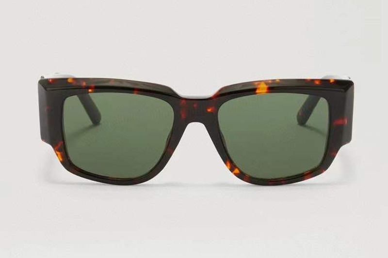 PERI005S Sunglasses Tortoise Green