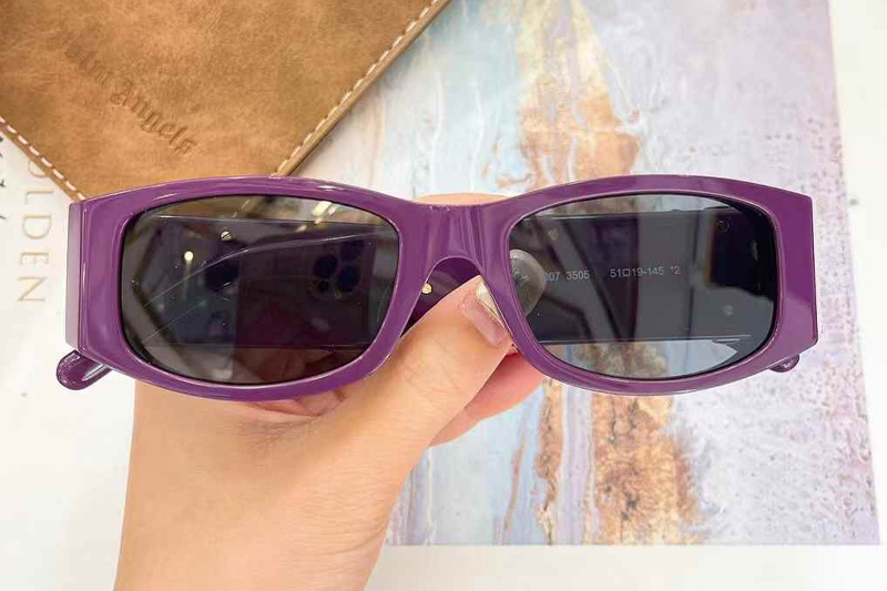 PERI007 Sunglasses Purple Gray