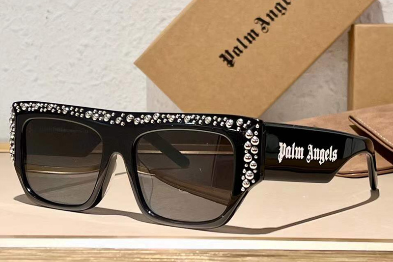 PERI008S Sunglasses Black White Gray