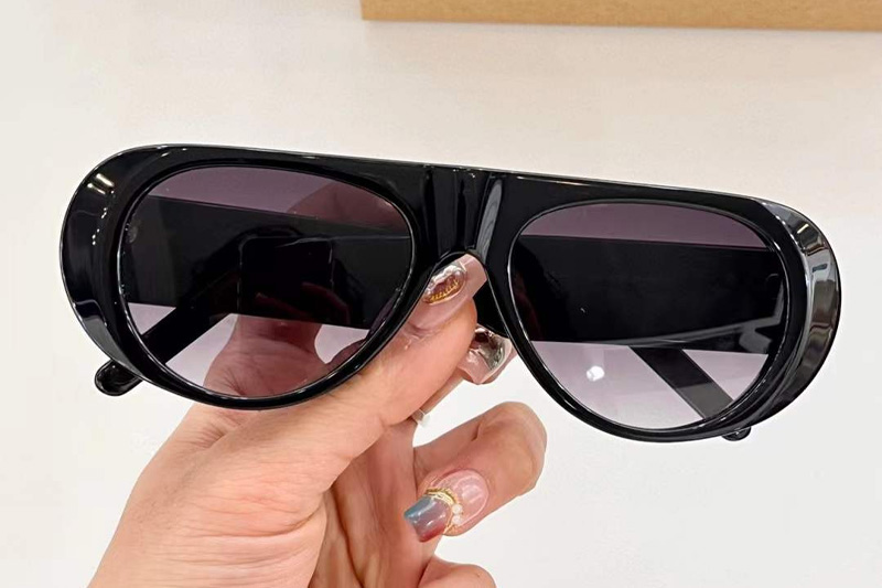 PERI011F Sunglasses Black Gradient Gray