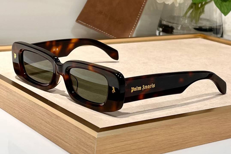 PERI022S Sunglasses Tortoise Green
