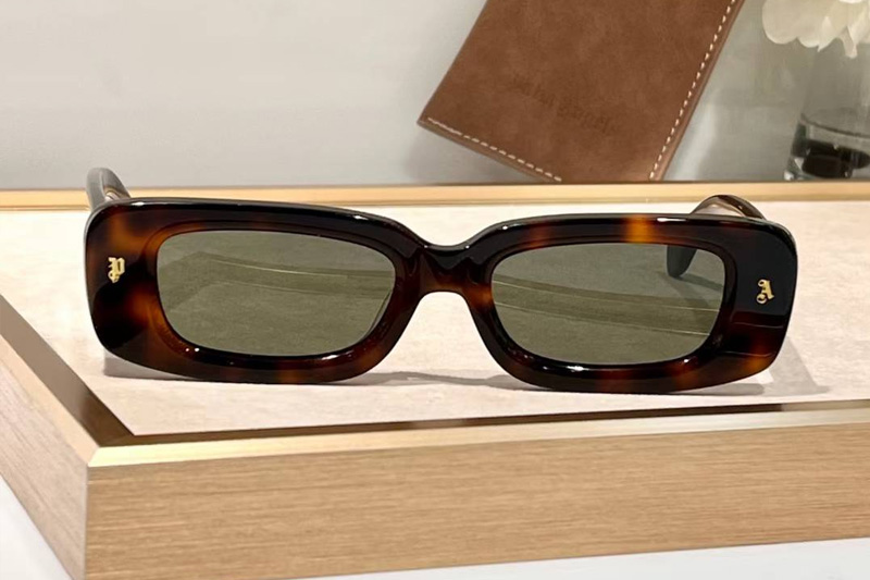 PERI022S Sunglasses Tortoise Green