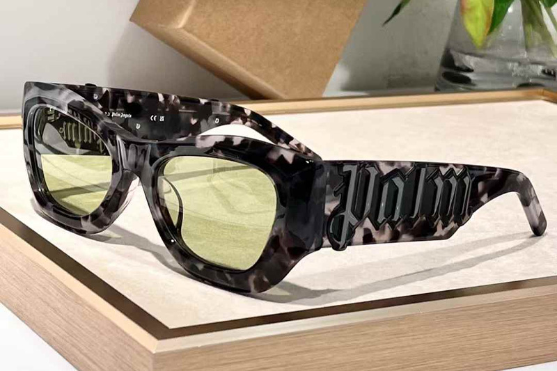PERI039 Sunglasses Gray Tortoise Green