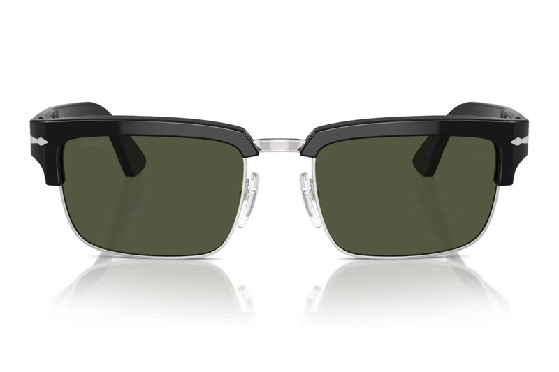 PL3102V Sunglasses Black Silver Gray