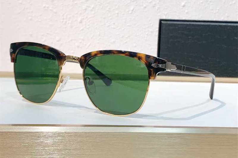PL3105V Sunglasses Tortoise Green