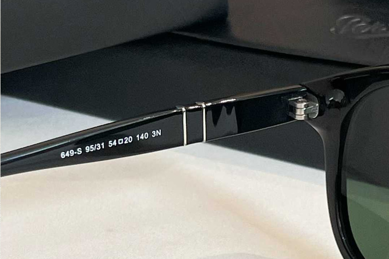 PL649S Sunglasses Black Green