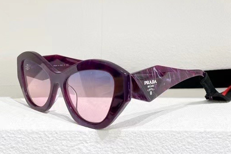 PR07YS Sunglasses In Purple