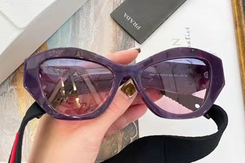 PR07YS Sunglasses In Purple