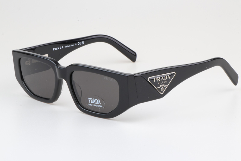 PR09Z Sunglasses Black Gray