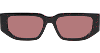 PR09Z Sunglasses Black Red Pink