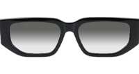 PR09Z Sunglasses Black White Gradient Gray