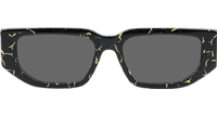 PR09Z Sunglasses Black Yellow Gray