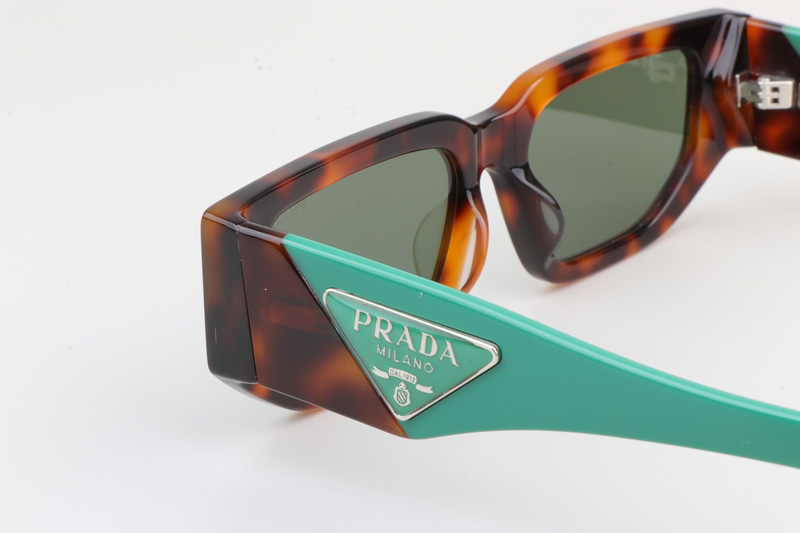 PR09Z Sunglasses Tortoise Blue Green