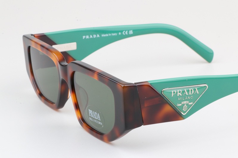 PR09Z Sunglasses Tortoise Blue Green