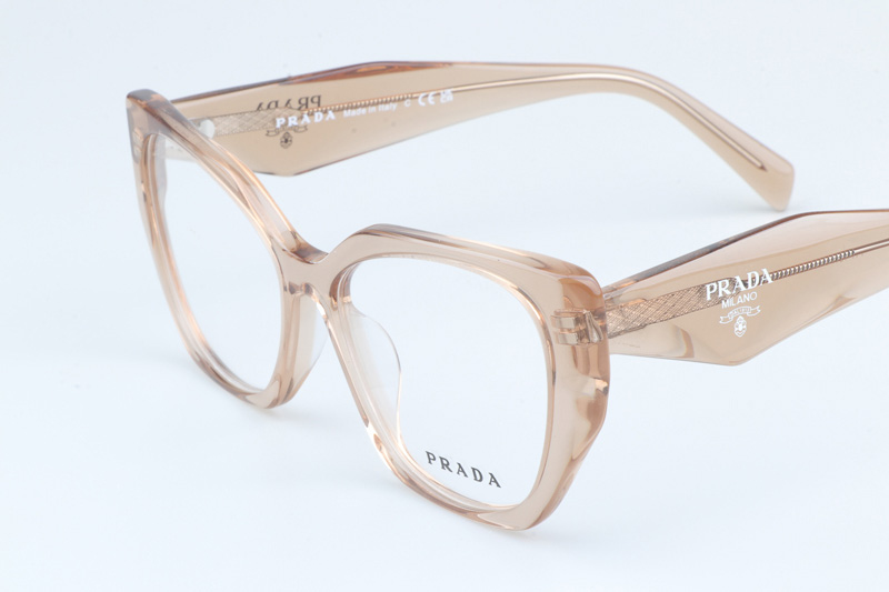 PR18WV Eyeglasses Transparent Brown