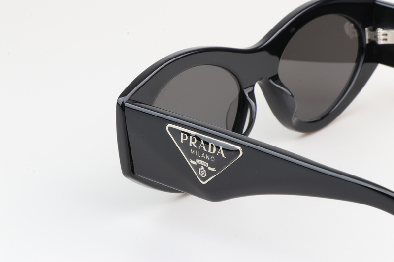 PR20ZS Sunglasses Black Gray