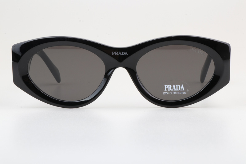 PR20ZS Sunglasses Black Gray