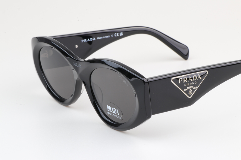 PR20ZS Sunglasses Black Gray