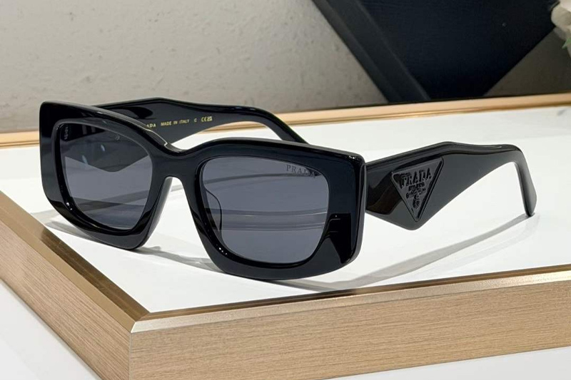 PR2200S Sunglasses Black Gray