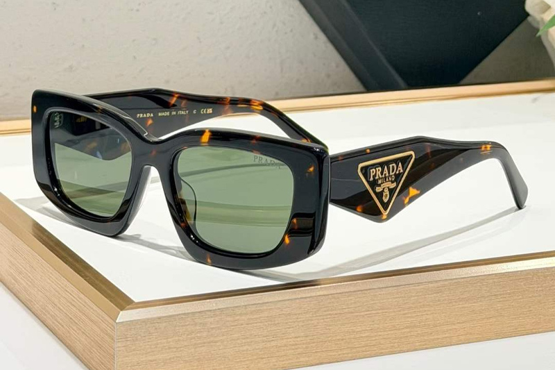 PR2200S Sunglasses Tortoise Green