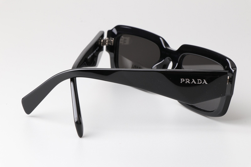 PR27ZS Sunglasses Black Gray