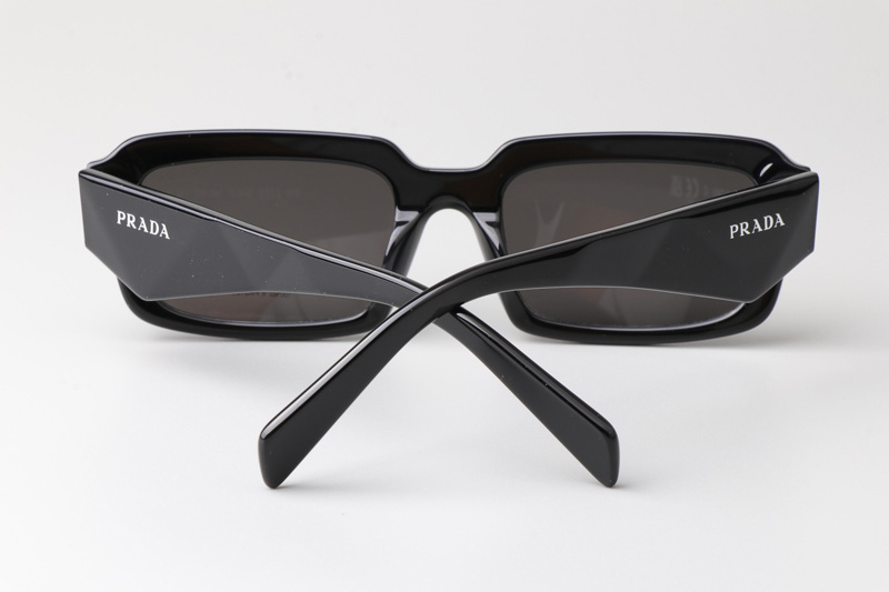 PR27ZS Sunglasses Black Gray