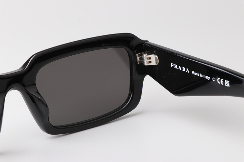 PR27ZS Sunglasses Black Gray