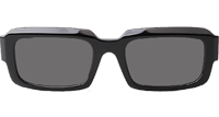 PR27ZS Sunglasses Black Gray