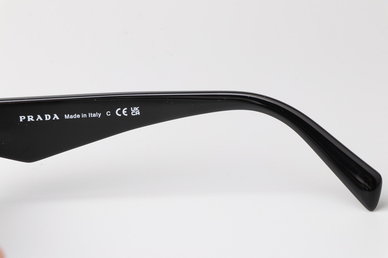 PR27ZS Sunglasses Black Gray