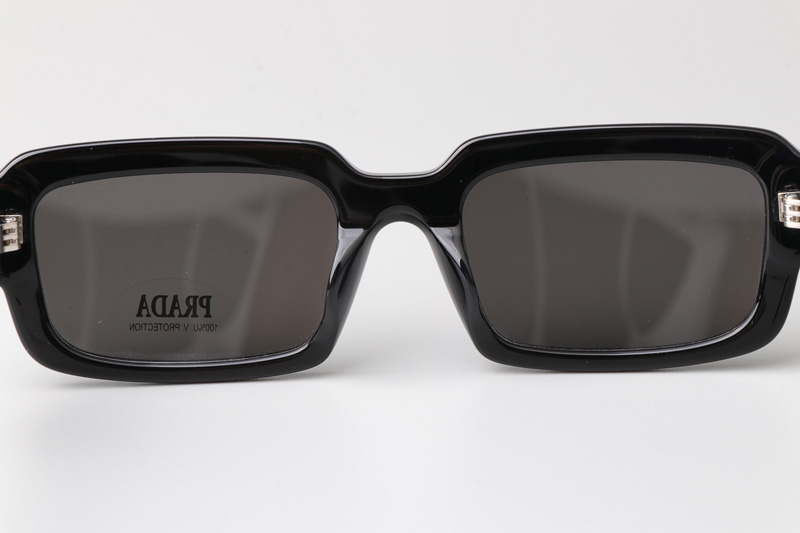 PR27ZS Sunglasses Black Gray