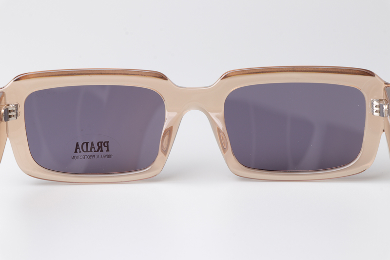 PR27ZS Sunglasses Brown Purple