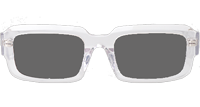 PR27ZS Sunglasses Clear Gray