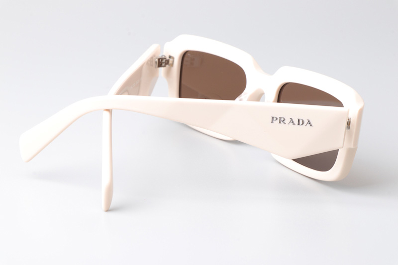 PR27ZS Sunglasses Cream Brown