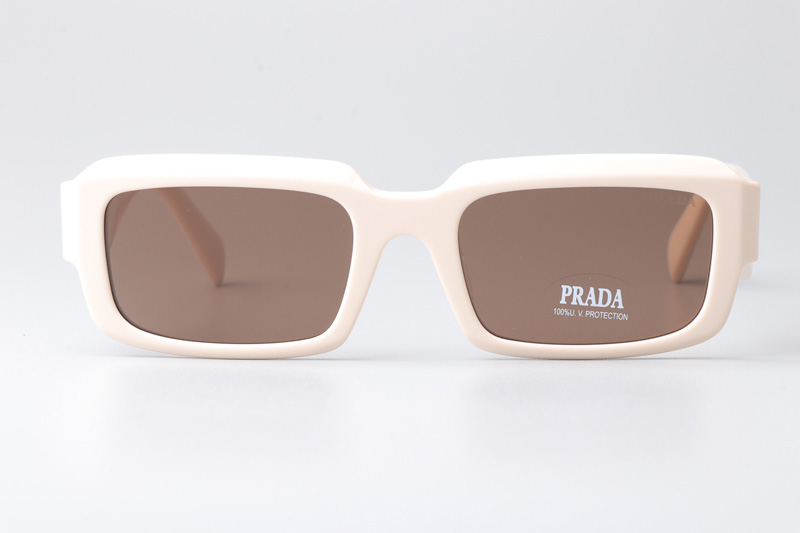 PR27ZS Sunglasses Cream Brown