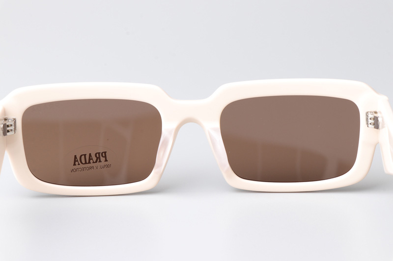 PR27ZS Sunglasses Cream Brown