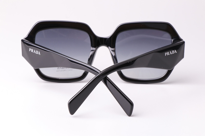 PR28ZS Sunglasses Black Gradient Gray