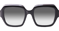 PR28ZS Sunglasses Black Gradient Gray