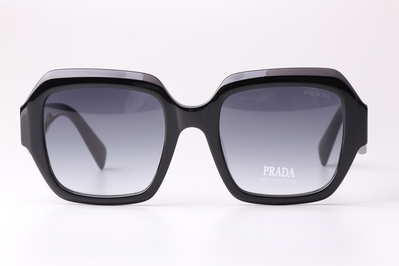 PR28ZS Sunglasses Black Gradient Gray