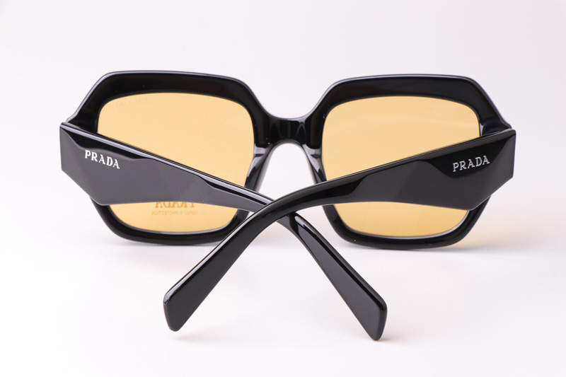 PR28ZS Sunglasses Black Yellow