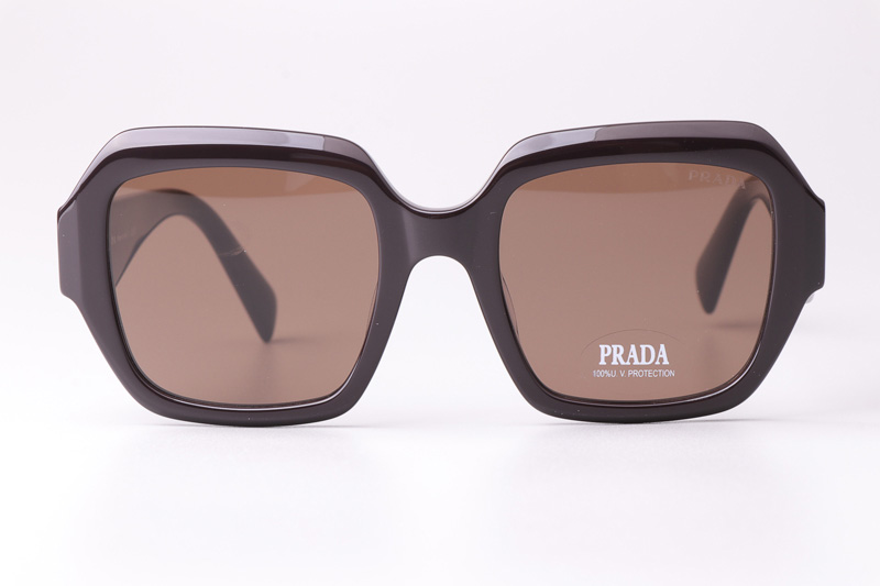 PR28ZS Sunglasses Coffee Brown